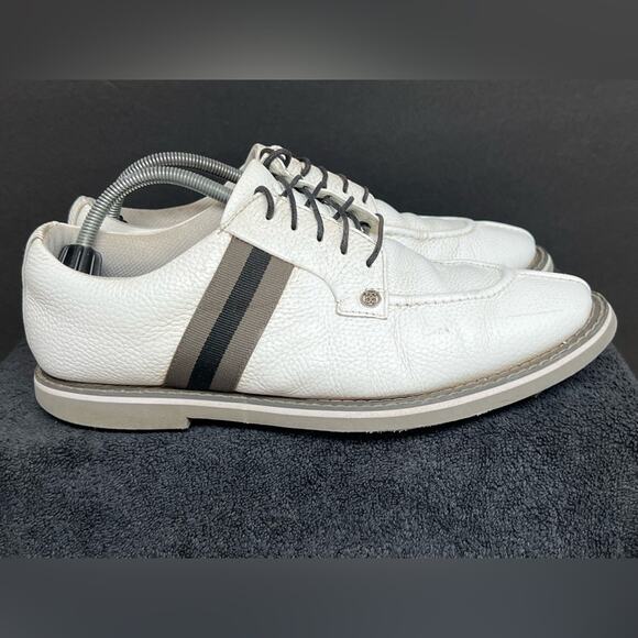 G/FORE Limited Edition Grosgrain Split Toe Gallivanter Snow/Monument MEN 11.5 - Picture 2 of 10